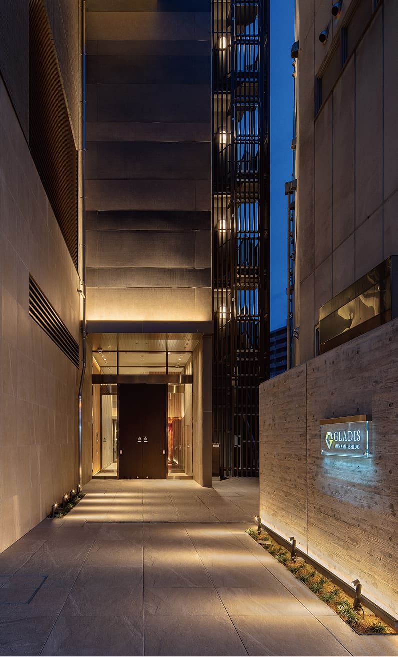 アプローチ＆風除室