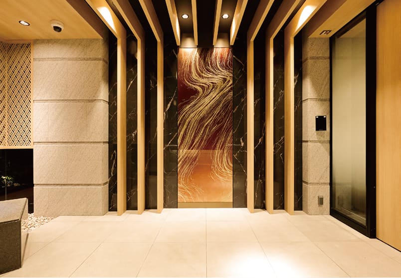 天満切子ガラスアート